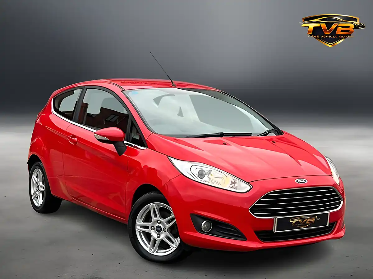 Used 2013 Ford Fiesta Zetec Race Red - Front View