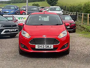 Used 2013 Ford Fiesta Zetec Red - Interior and Exterior details 2