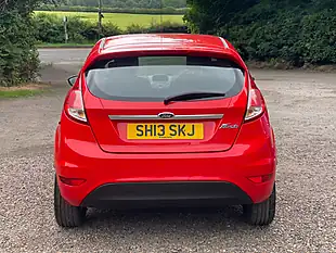 Used 2013 Ford Fiesta Zetec Red - Interior and Exterior details 5