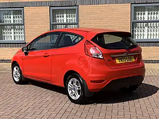 Used 2013 Ford Fiesta Zetec Red - Interior and Exterior details 5