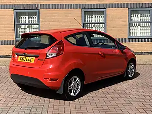 Used 2013 Ford Fiesta Zetec Red - Interior and Exterior details 7