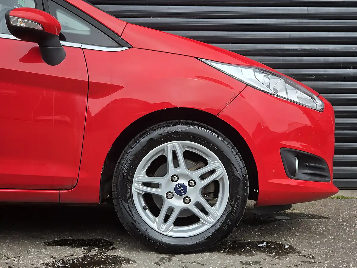 Used 2013 Ford Fiesta Zetec Red - Interior and Exterior details 8