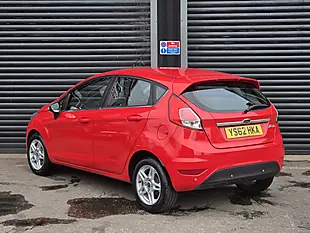 Used 2013 Ford Fiesta Zetec Red - Interior and Exterior details 9