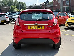 Used 2013 Ford Fiesta Zetec Red - Interior and Exterior details 8