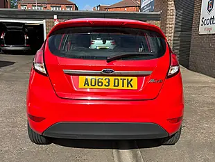 Used 2013 Ford Fiesta Zetec Red - Interior and Exterior details 6