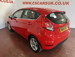 Used 2013 Ford Fiesta Zetec Red - Interior and Exterior details 5
