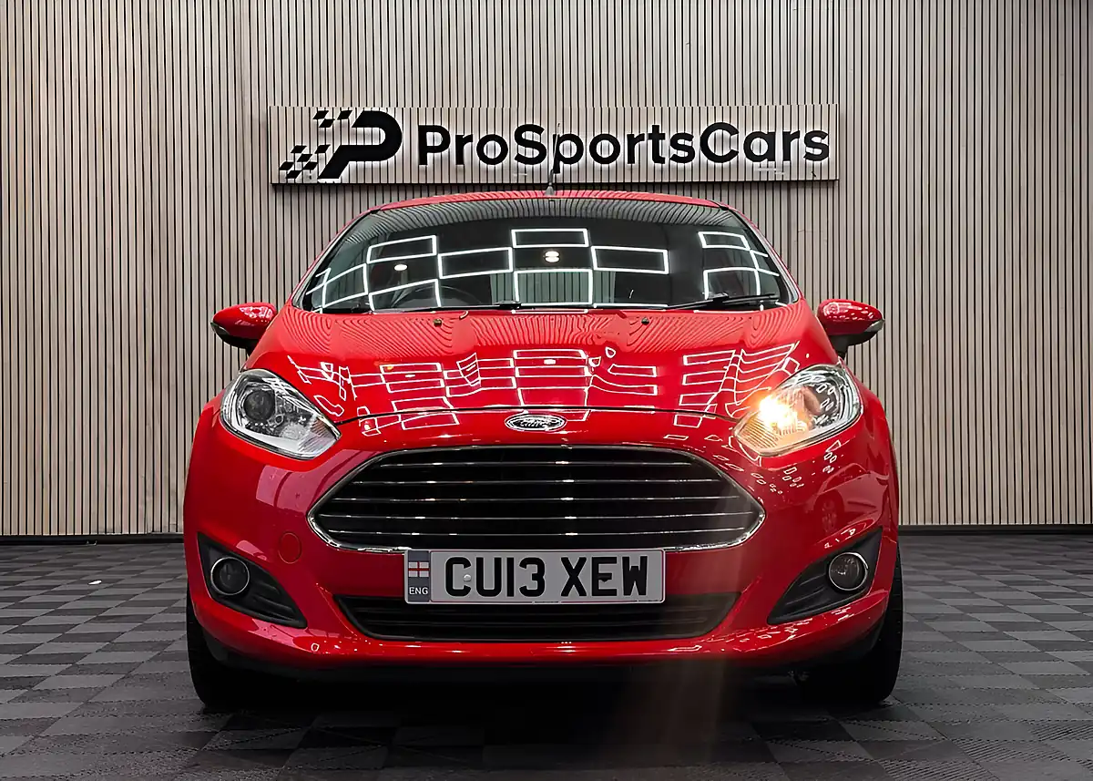 Used 2013 Ford Fiesta Zetec Red - Interior and Exterior details 2