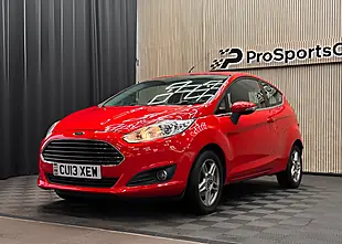 Used 2013 Ford Fiesta Zetec Red - Interior and Exterior details 5