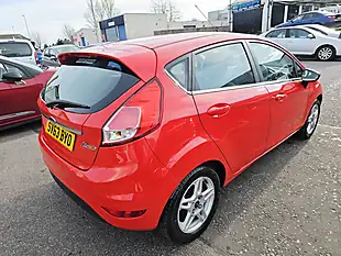 Used 2013 Ford Fiesta Zetec Red - Interior and Exterior details 2