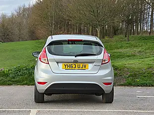 Used 2013 Ford Fiesta Zetec Silver - Interior and Exterior details 6