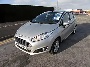 Used 2013 Ford Fiesta Zetec Silver - Interior and Exterior details 2