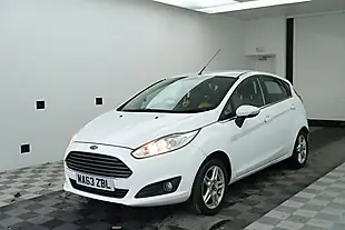 Used 2013 Ford Fiesta Zetec White - Interior and Exterior details 2
