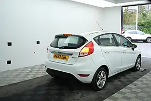 Used 2013 Ford Fiesta Zetec White - Interior and Exterior details 4