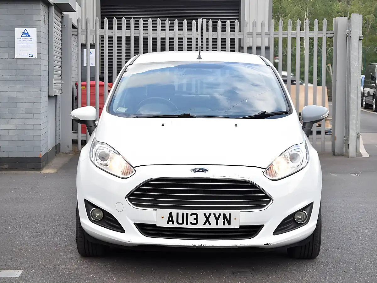 Used 2013 Ford Fiesta Zetec White - Interior and Exterior details 2