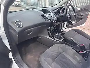 Used 2013 Ford Fiesta Zetec White - Interior and Exterior details 8