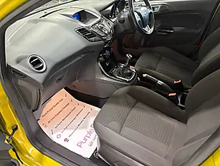 Used 2013 Ford Fiesta Zetec Yellow - Interior and Exterior details 14
