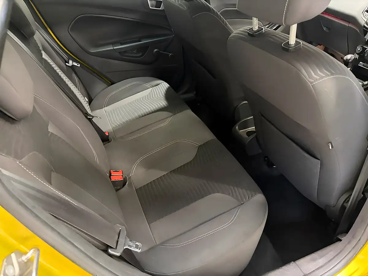 Used 2013 Ford Fiesta Zetec Yellow - Interior and Exterior details 16