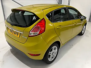 Used 2013 Ford Fiesta Zetec Yellow - Interior and Exterior details 3