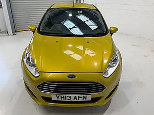 Used 2013 Ford Fiesta Zetec Yellow - Interior and Exterior details 7