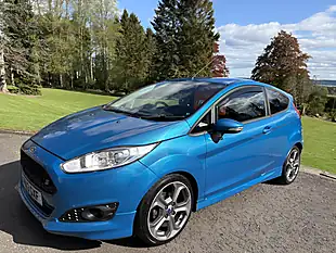 Used 2013 Ford Fiesta Ztech S Metallic Ocean Blue - Interior and Exterior details 3