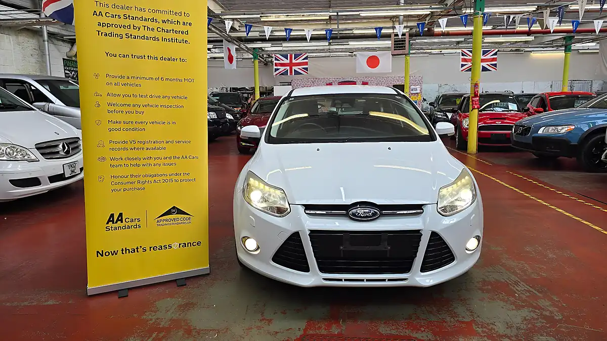 Used 2013 Ford Focus Sports White - Interior and Exterior details 2
