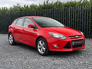 Used 2013 Ford Focus Zetec Red - Interior and Exterior details 3