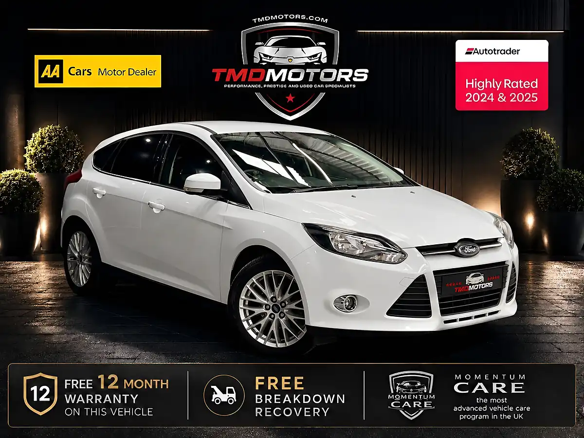 Used 2013 Ford Focus Zetec White - Front View