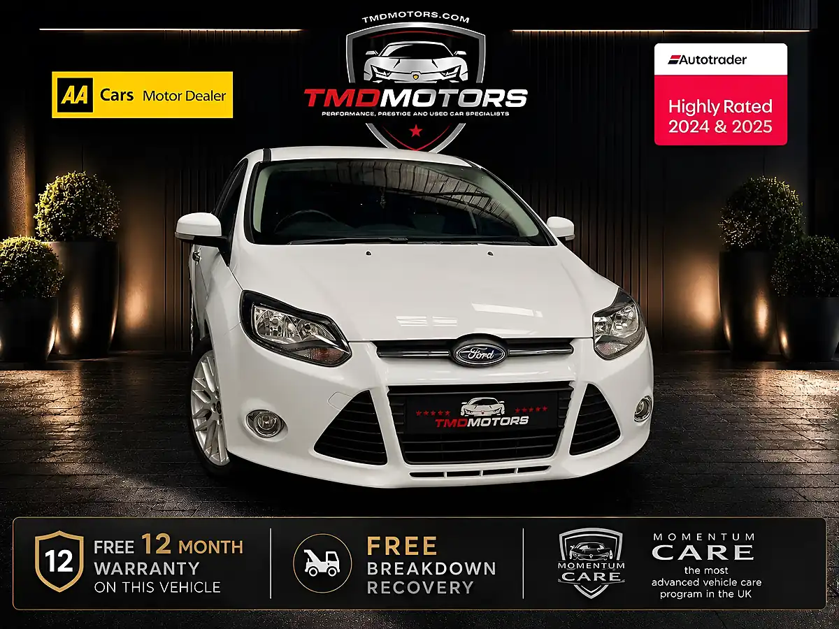 Used 2013 Ford Focus Zetec White - Interior and Exterior details 2