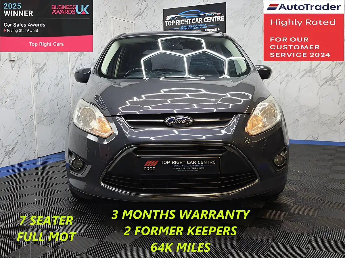 Used 2013 Ford Grand C-Max Zetec Blue - Interior and Exterior details 2