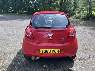 Used 2013 Ford Ka Edge Red - Interior and Exterior details 5