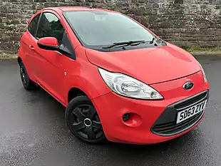 Used 2013 Ford Ka Edge Red - Interior and Exterior details 3
