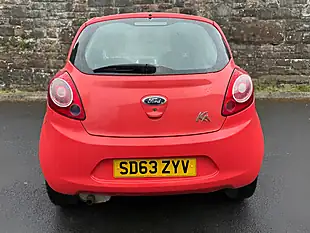 Used 2013 Ford Ka Edge Red - Interior and Exterior details 7