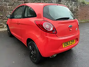 Used 2013 Ford Ka Edge Red - Interior and Exterior details 8