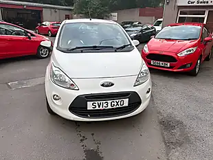 Used 2013 Ford Ka Zetec White - Interior and Exterior details 4