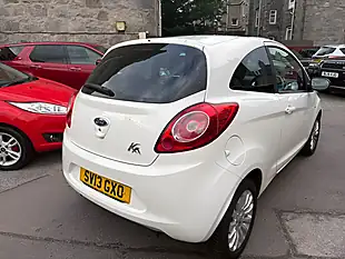 Used 2013 Ford Ka Zetec White - Interior and Exterior details 5