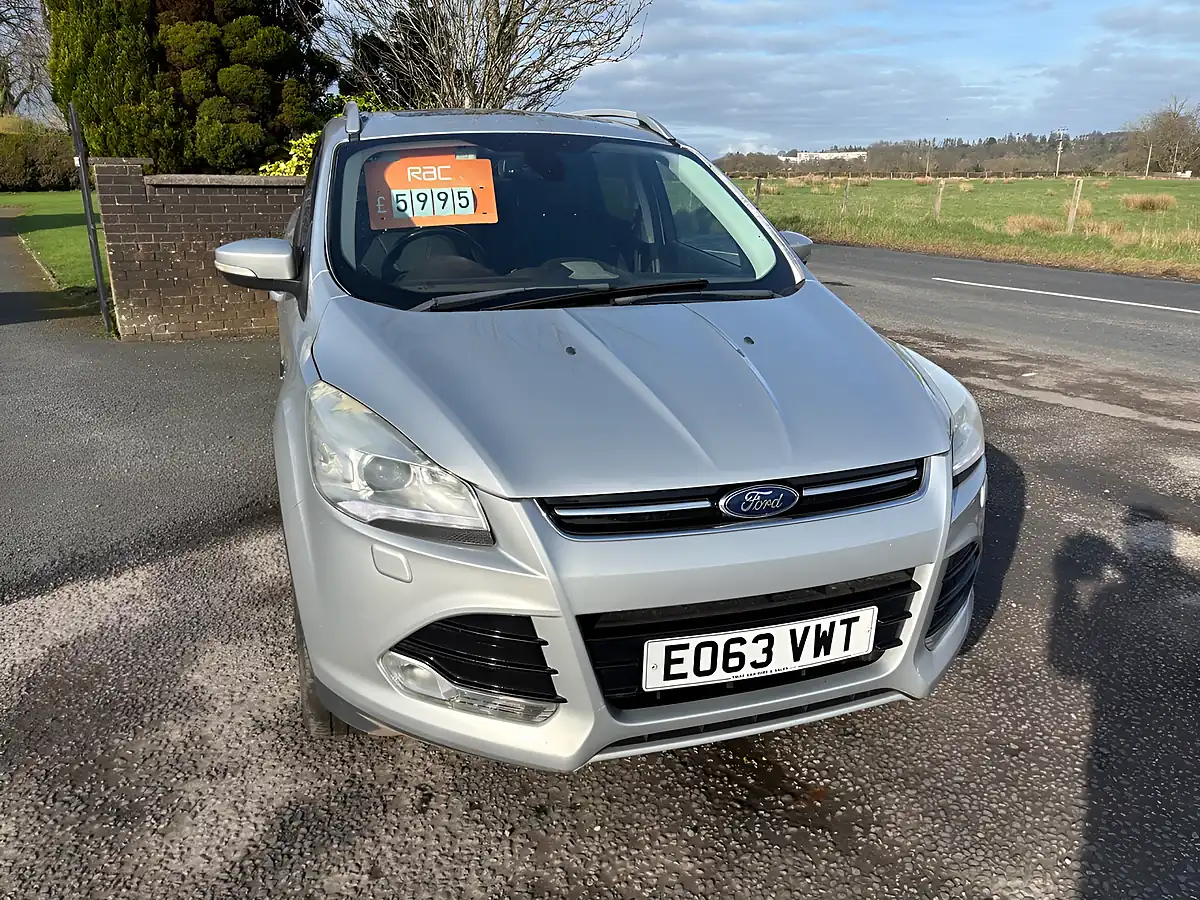 Used 2013 Ford Kuga Titanium X Silver - Front View