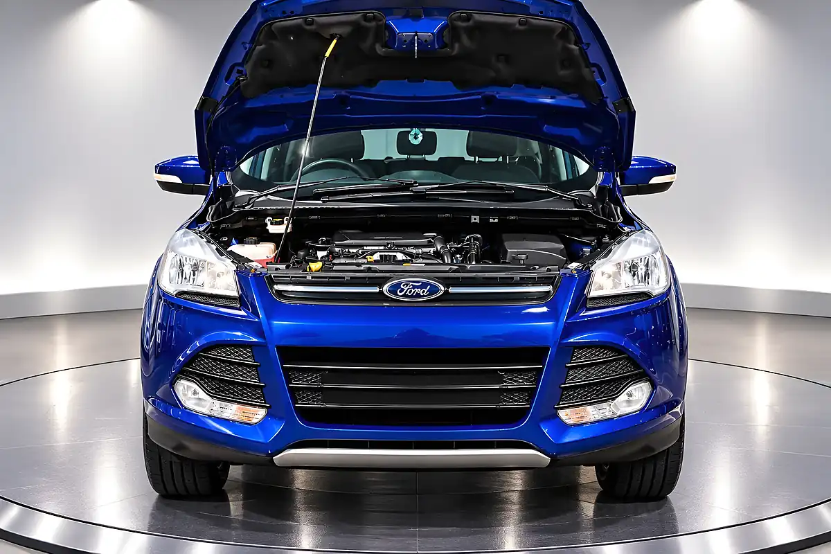 Used 2013 Ford Kuga Zetec Blue - Interior and Exterior details 4