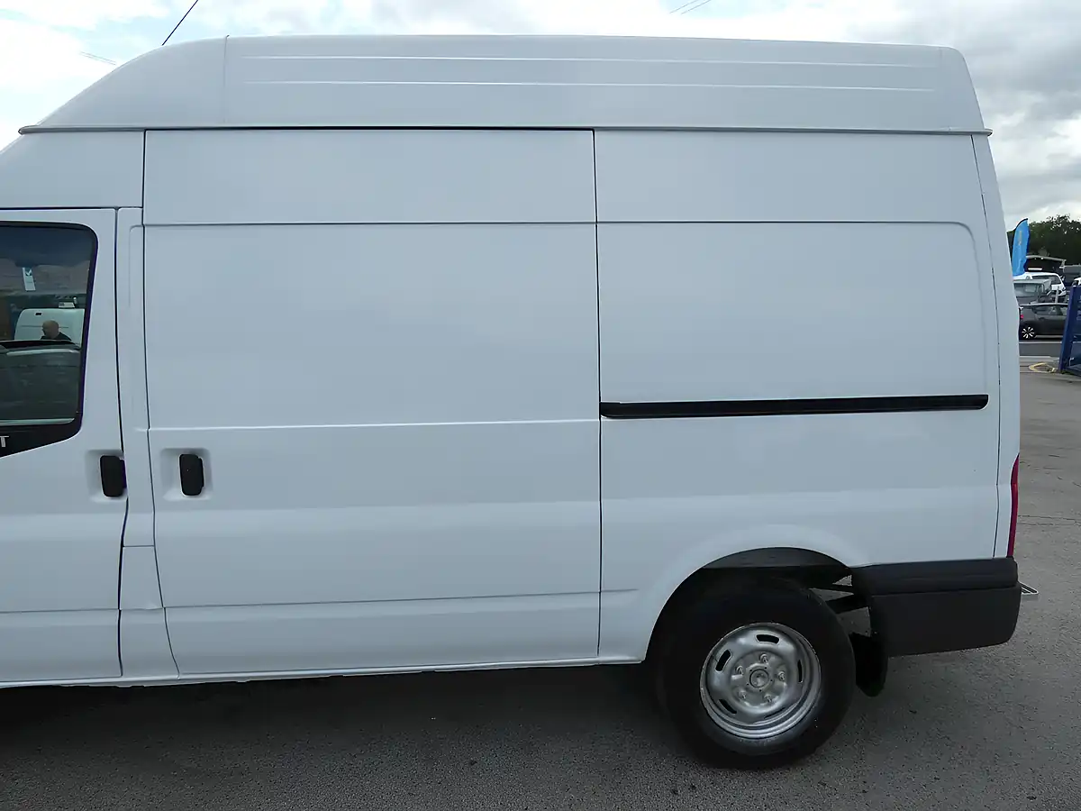 Used 2013 Ford Transit 350 Mwb High Roof White - Interior and Exterior details 12