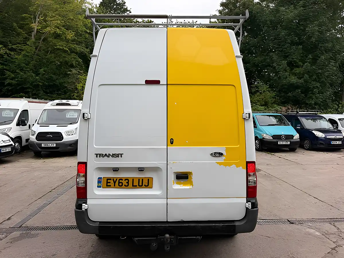 Used 2013 Ford Transit 350 Panel Van White - Interior and Exterior details 12