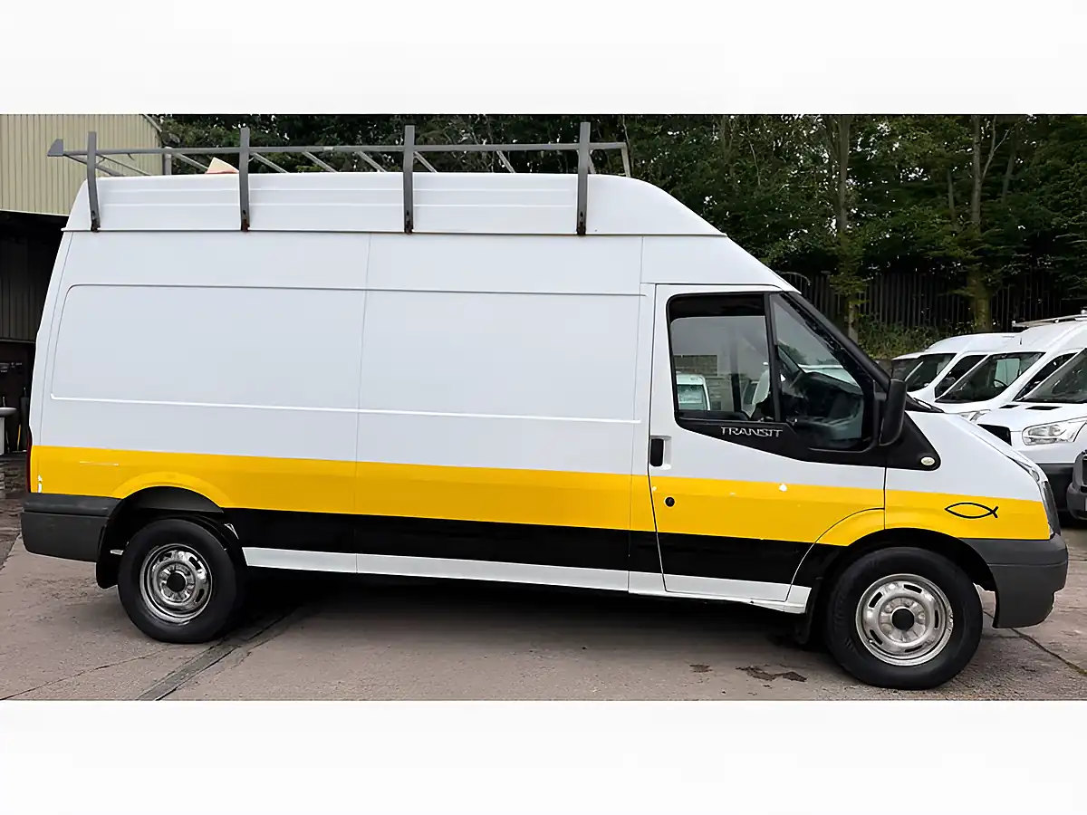 Used 2013 Ford Transit 350 Panel Van White - Interior and Exterior details 13