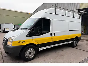 Used 2013 Ford Transit 350 Panel Van White - Interior and Exterior details 3