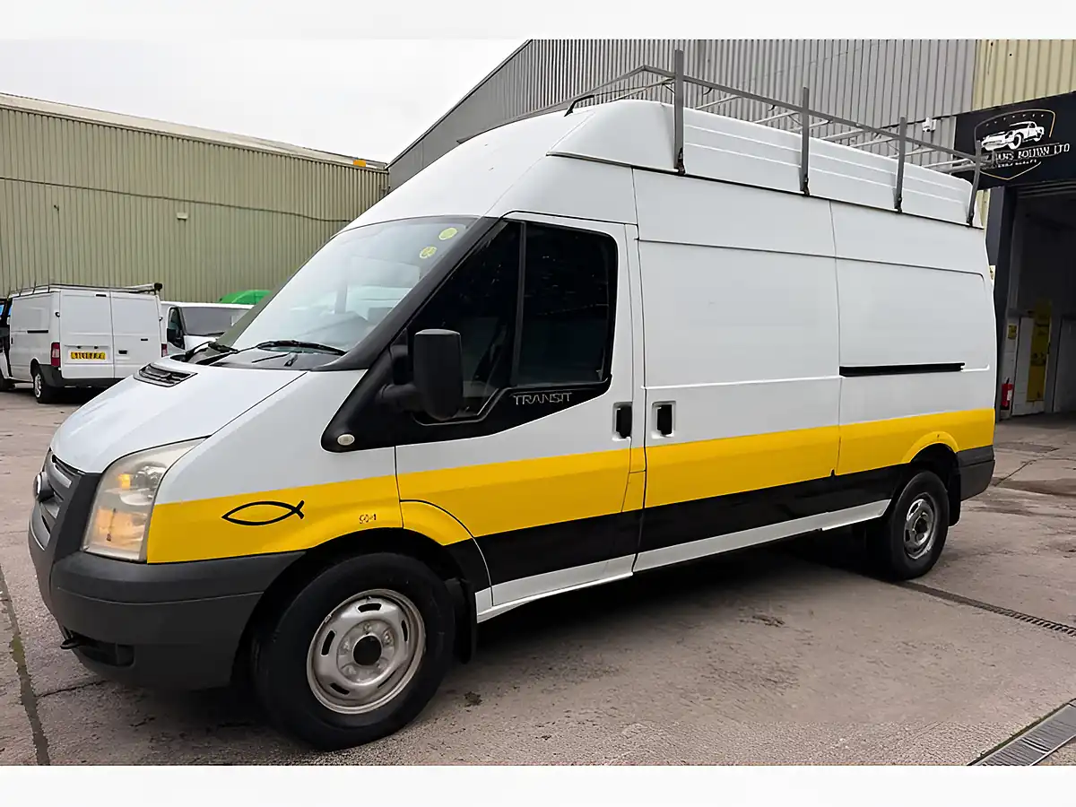 Used 2013 Ford Transit 350 Panel Van White - Interior and Exterior details 3