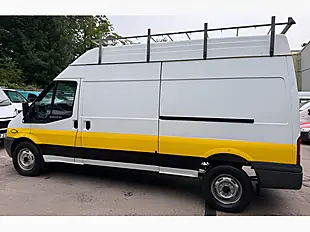 Used 2013 Ford Transit 350 Panel Van White - Interior and Exterior details 4
