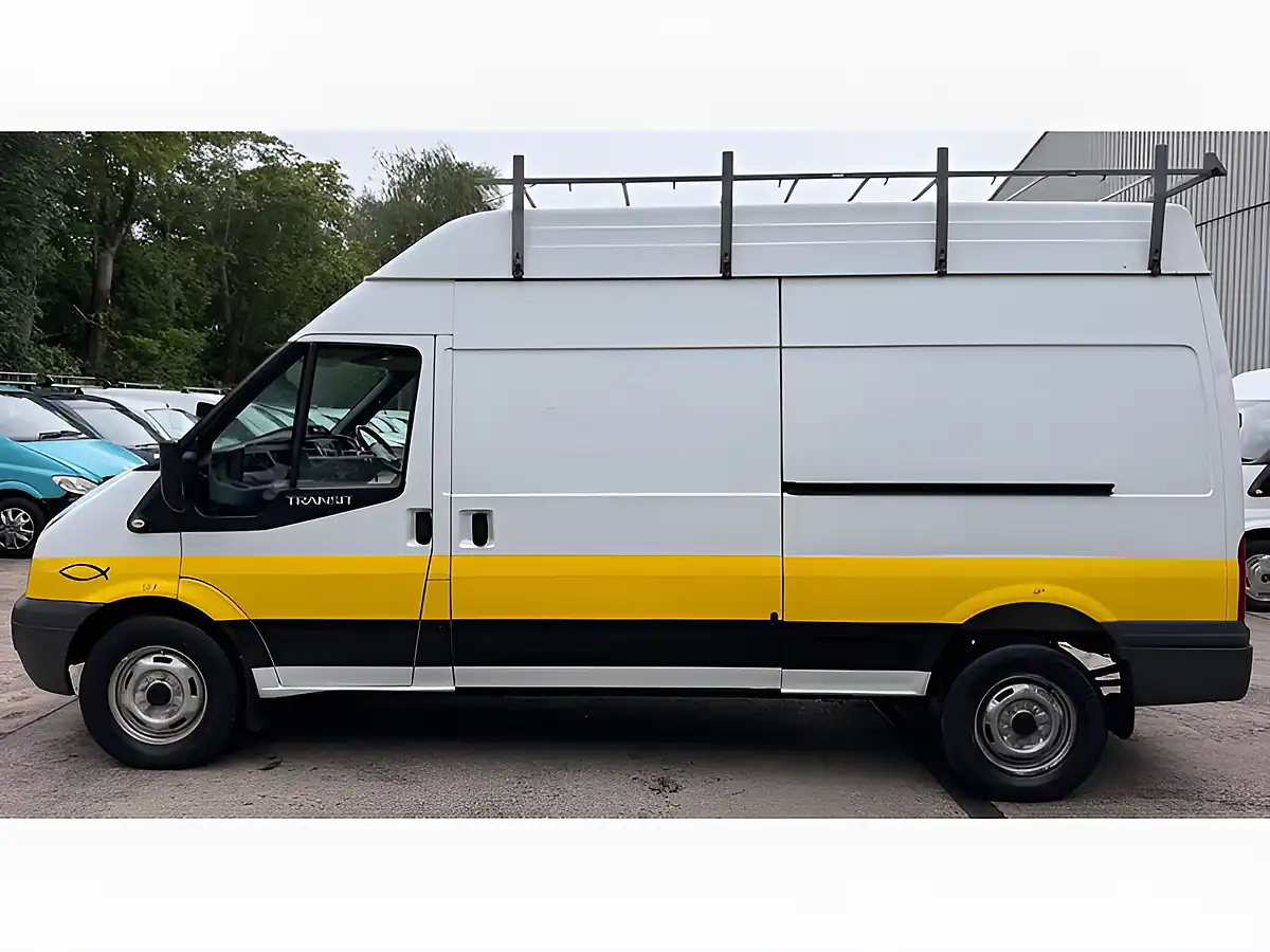 Used 2013 Ford Transit 350 Panel Van White - Interior and Exterior details 8