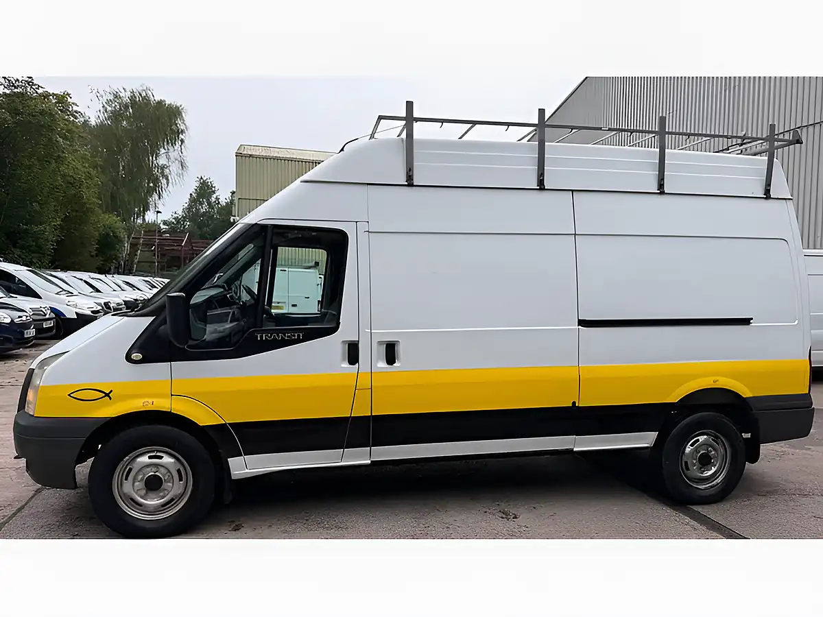 Used 2013 Ford Transit 350 Panel Van White - Interior and Exterior details 9