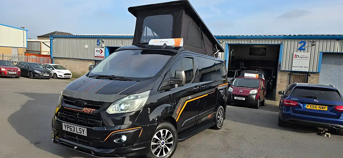Used 2013 Ford Transit Custom Campervan Black - Interior and Exterior details 13