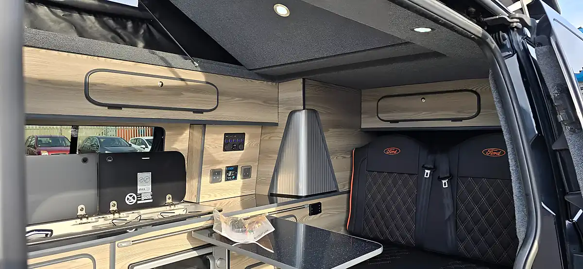 Used 2013 Ford Transit Custom Campervan Black - Interior and Exterior details 3
