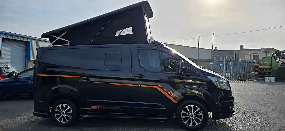 Used 2013 Ford Transit Custom Campervan Black - Interior and Exterior details 4