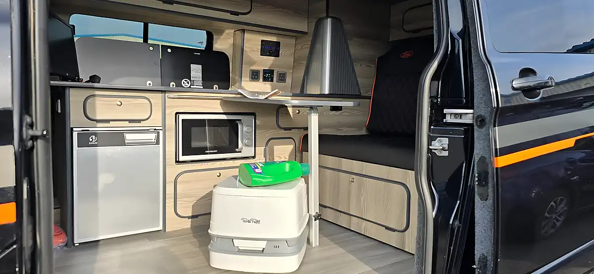 Used 2013 Ford Transit Custom Campervan Black - Interior and Exterior details 8