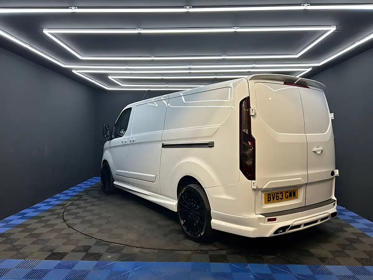 Used 2013 Ford Transit Custom Panel Van White - Interior and Exterior details 16